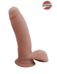 Dildo realist catifelat silicon TPE 17.50 x 3,9 cm - Derpy - Champs 2