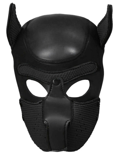 Masca caine fetish puppy - Luv Cosplay Pupplay Dog Mask Black - Black Label