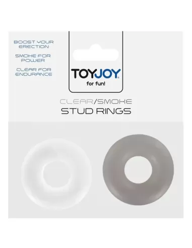ToyJoy Stud Double Cock Ring Set