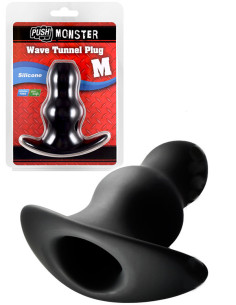Tunel plug ferm silicon catifelat - Wave Tunnel Plug - Push - Blackfetish.ro - BDSM Sex Shop 2