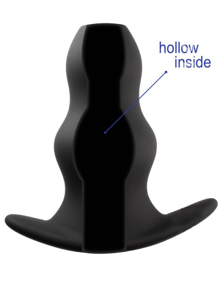 Tunel plug ferm silicon catifelat - Wave Tunnel Plug - Push - Blackfetish.ro - BDSM Sex Shop