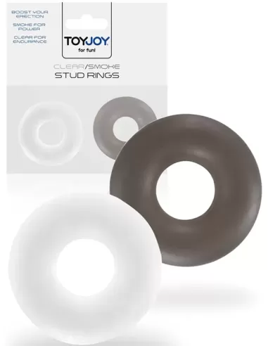 ToyJoy Stud Double Cock Ring Set