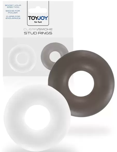 ToyJoy Stud Double Cock Ring Set