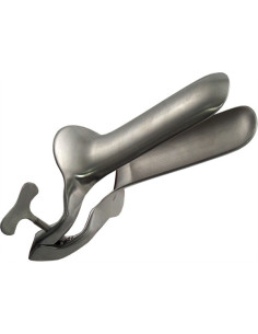 Dilatator anal vaginal inox reglabil - Collins Speculum- MisterB - Blackfetish.ro - BDSM Sex Shop