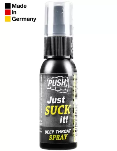 Push Just Suck-it Deep Throat Spray