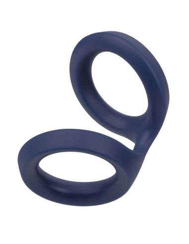 Inel penis dublu silicon moale - Viceroy Dual Cock Ring - California Exotic