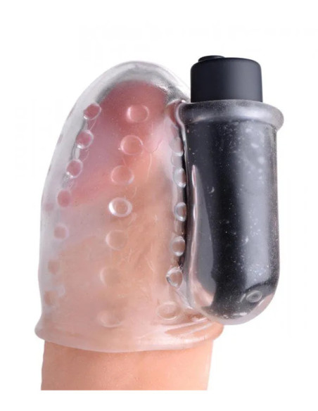 Masturbator sex oral vibratii telecomanda - Penis Head Teaser With Remote - Trinity Vibes