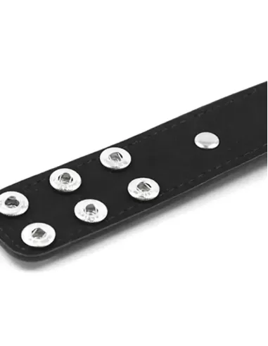 Collar with Rivets Black