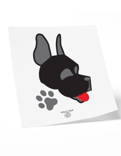 Tatuaj temporar fetish BDSM - Temporary Tattoo Happy Puppy - MisterB 2