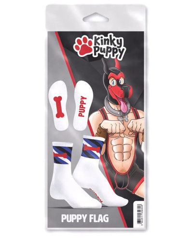 Sosete fetish marime unica - Sneaker Proud Puppy Socks - SneakXX
